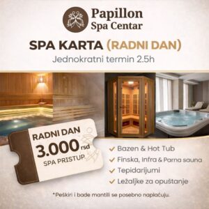 Spa karta (radni dan)